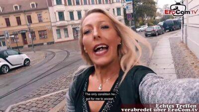 German Milf with big tits picks up a Teen for lesbian sex - sunporno.com - Germany