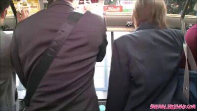 bus ride tease - asian public sex video - sunporno.com