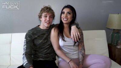 Jessica - Jessica Nunez And Asher Ramone In Gorgeous, Tattooed Brunette Likes To Have Sex With Once In A While - upornia.com