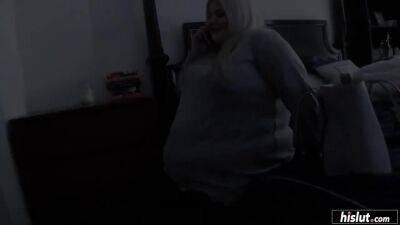 His Dick - BBW Busty Brogan lifts her big belly so you can see his dick slip in! - Big tits - sunporno.com