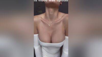 A Beautiful Girl Shows Herself And Then Plays With A Dildo - hclips.com