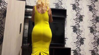 Milf In A Tight Dress With A Big Ass Turns On Anal Sex - hclips.com