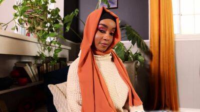 Lily Starfire - Lady - Lily - Hijab wearing lady Lily Starfire eager to taste big cock - drtuber.com