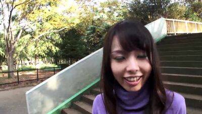 Petite hairy asian college teen get creampie pov - drtuber.com - Japan