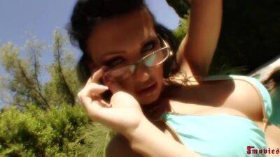 Aletta Ocean - Splashes On Glasses - upornia.com