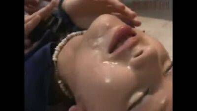 MDID-161 Drunken Woman covered in semen by Moe Nishimura - porntry.com - Japan