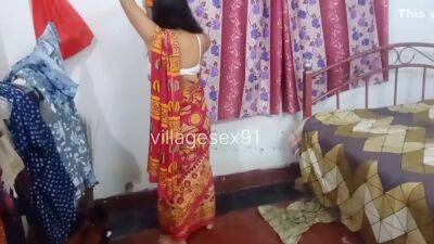Red Saree Boudi Sex In Husband Hardly In Dogy Style ( Official Video By Villagesex91) - hclips.com