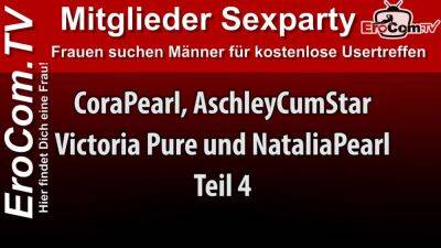 German Cum Swapping Creampie Sexparty - upornia.com - Germany
