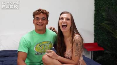 EXCLUSIVE STUD CARTER JOINS HGF TO BE PLEASED BY KENZIE - pornoxo.com