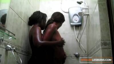 Romantic african couple lesbian shower makeout - txxx.com