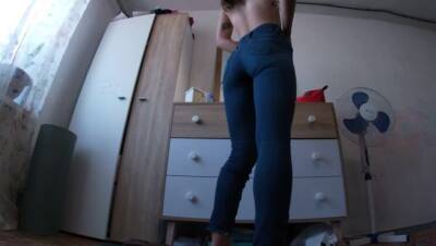 Creampied pussy in ripped jeans 4K - veryfreeporn.com