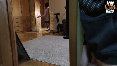 Truehomebabe - Delivery Guy Cummed In My Panties Cuckold Cleaned Up (english Subtitles) 60fps - upornia.com - Britain