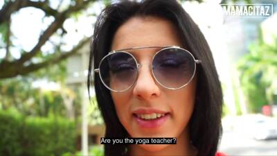 Latina Teacher Valery Garcia Offers Personal Yoga Lessons - sexu.com