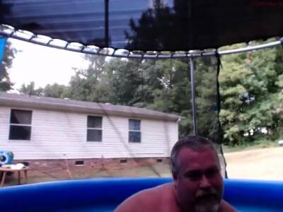 Naked Pool Dad - icpvid.com