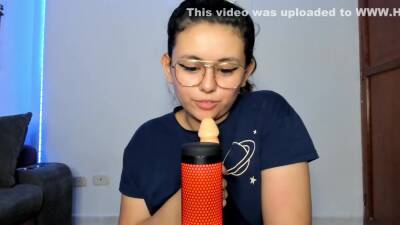 Horny Latina Girl Begs For Huge Cock In Her Mouth In Asmr Cum In Her Mouth! - hclips.com