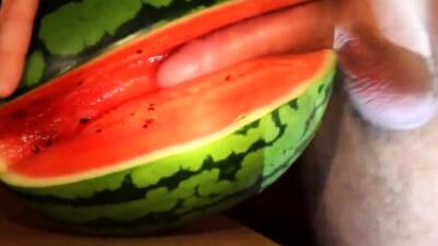 fruit fuck and self swallow - the best comes after cumming - nvdvid.com