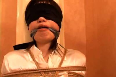 Asian standing, gagged & vibed - icpvid.com - Japan