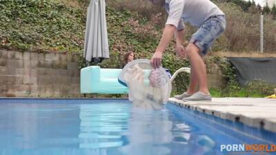 Evelina Darling - Evelina Darling - Escort Seduces Pool Boy - upornia.com - Russia