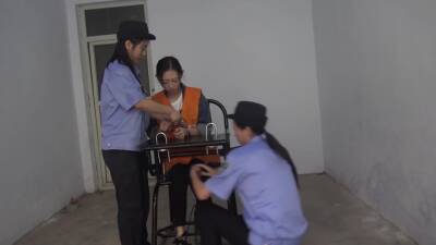 Chinese Girl Arrest And Handcuffed - upornia.com - China