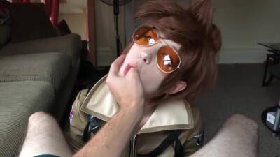 Tracer Blowjob Oral Creampie Video - hclips.com