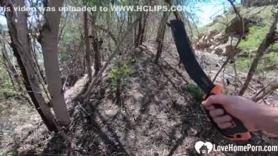 Finally Gets Fucked Outdoor - hclips.com