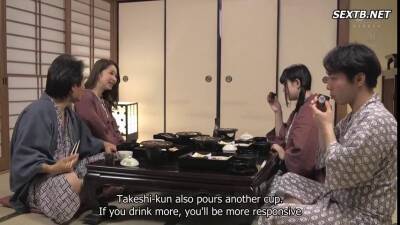 I Can't Tell My Wife I Got Her Mother Pregnant (ENG SUB) - sunporno.com - Japan
