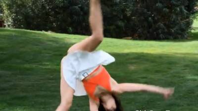 Natasha is not shy to reveal sexy assets of her flexible - icpvid.com