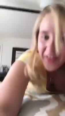 Blonde With Huge Tits Fucked From Behind - hclips.com