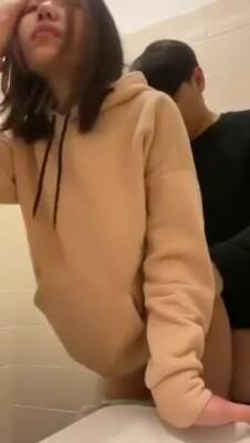Asian Couple Fucks In The College Toilet - hclips.com