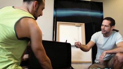 Muscular stepbrother rides taboo shaft - nvdvid.com