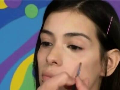 turning a slutty brunette hoe into a hotgirl - icpvid.com