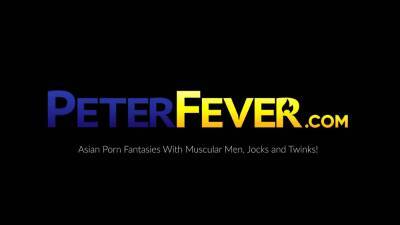 PETERFEVER Athletic Asian Shen Kaito Jerks Off Big Dick Solo - icpvid.com