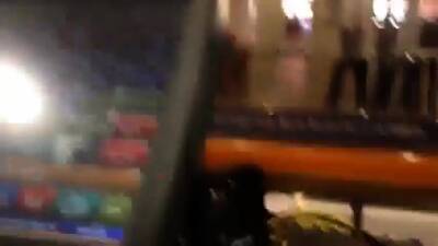 Risky Jerk Off at Work Cumming at the Bar - icpvid.com