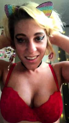 Blonde Teen Solo Masturbating On Webcam - nvdvid.com