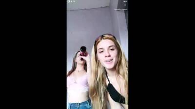 Lucky is a hot blonde teen who has big boobs and - nvdvid.com