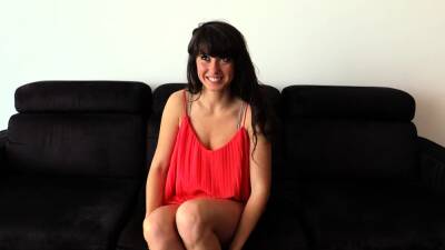 Marina Monteiro takes her first cock on camera - drtuber.com