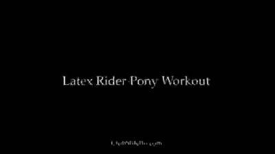 Riding, Latex, Femdom, ponyboy, riding pony, dominating, - icpvid.com