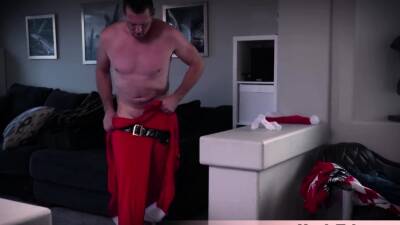 Uncle - Uncle gives a special xmas anal present - icpvid.com