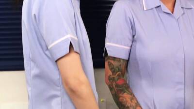 CFNM nurses wanking submissive patient - nvdvid.com