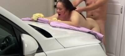 Slut cheating on me in garage - Slut cheats on her husband and gets fucked by me in the garage - inxxx.com