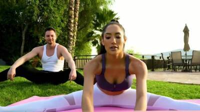 Our new instructor is a brunette MILF - icpvid.com