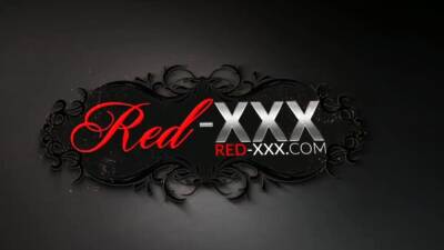 Red XXX - Redhead MILF Red XXX fucks herself with a huge dildo - drtuber.com