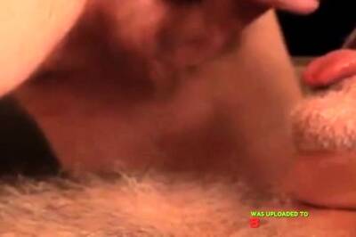 daddy bear sucking cock and cumming on his beard - nvdvid.com