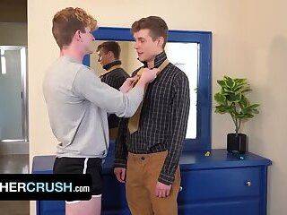 Brother Crush Handsome Boy Gets Ready For The Prom And - pornoxo.com
