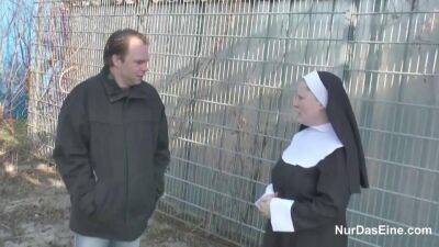 Saggy Tits - Check out what German Nun doing after church mass - sunporno.com - Germany