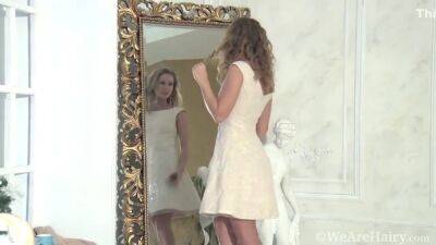 Nikky B - White Dress Silver Mirror - upornia.com