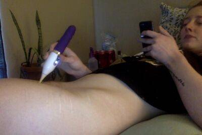 Redhead Edges With A New Vibrator!!! - upornia.com