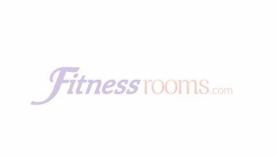 Fitness Rooms Big tits big ass gym threesome FFM - drtuber.com