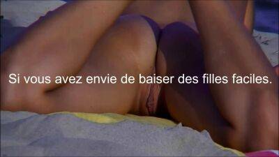 Compilation video de magnifiques culs nus filmes a la plage - drtuber.com - France