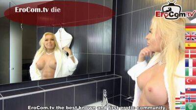 German business teen model fuck in clothes with the boss - sunporno.com - Germany